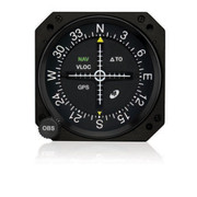 3-inch L R Glideslope with annunciators Course datum Voltage 5V 14V or 28V Cdi Lighted Replacement