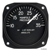 1035 Dual scale without markings United TSO Manifold Pressure Gauge Replacement