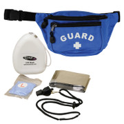 Hip Pack with Lifeguard Essentials Supply Pack Royal Blue Pack of 20 Replacement