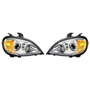 COLUMBIA 120 GLIDER YEAR 2013 BLACKOUT HALOGEN PROJECTION HEADLIGHT ASSEMBLY
