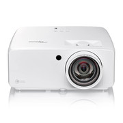 Compact 4K UHD short throw laser education projector 5000 lumens 0.79 to 1 white chassis Replacement