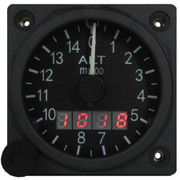 2.25 Altimeter 0-10K Foot 1 Pointer Baro Mb Inhg, Remarks Barometric unit switchable: mb/inHg Replacement