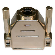 25 Pin Silver Sub-D Connector Clamp Housing Replacement