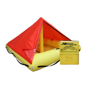 4 Person, TSO, Endpack Life Raft with FAR 135 Survival Kit Life, Years Special Replacement