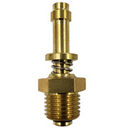 Curtis Drain Valve Hose End Thread 0.25 NPT Brass Experimental Installed L 1.49 Replacement