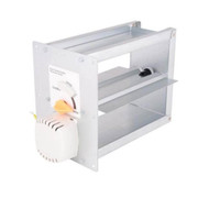 8 x 10 inch Rectangular Damper Side Mount Replacement