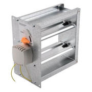 10 x 10 inch Rectangular Damper Side Mount Replacement