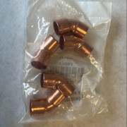 Copper Elbow 45 Degree 0.625 inch C x C 5 Pack Replacement