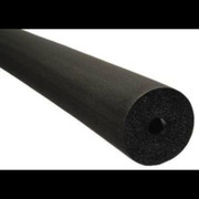 6RX038058 Insulation Tube 6 ft Length 0.625 inch ID 0.375 inch Wall Thickness Black 63 and Carton Replacement