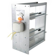 12 x 14 inch Rectangular Damper Bottom Mount Replacement