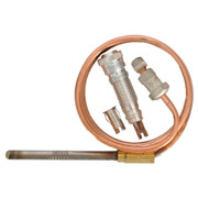 HN Q340A1082 30 inch Thermocouple Push-in clip split nut and adapter assembly for easy pilot burner Replacement