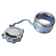 2 Fuel Cap Filler Neck Vented Cap Replacement
