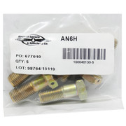 AN Bolt Drilled Head 0.375 IN x 0.875 IN Pack of 5 Replacement