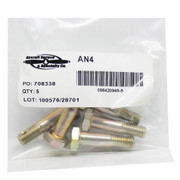 Bolt Undrilled 0.25 IN x 2.75 IN Pack of 5 Replacement