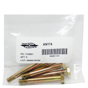 Close Tolerance Bolts 0.25 IN x 1.375 IN Pack of 5 Replacement