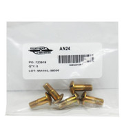 Clevis Bolt Undrilled 0.25 IN Dia 0.375 IN Grip Pack of 5 Replacement