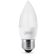 DECO CHANDELIER 40 WATT EQUIV. 10 YEAR 11K NON-DIMMABLE LED FROST TORPEDO TIP MEDIUM BASE 2700 0K, 3PK