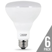 BR30 65 WATT EQUIV. 10 YEAR 11K DIMMABLE LED 2700K 6 PK