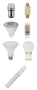 LED RED COLOR A-SHAPE 10 YEAR 11K PARTY BULB