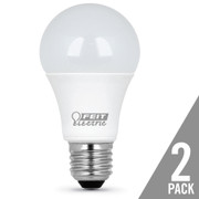 A19 75 WATT EQUIV. 10 YEAR 11K NON-DIMMABLE LED 1100 LUMEN 5000K 2 PK