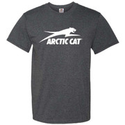 ARCTIC CAT MEN'S VALUE T-SHIRT - HEATHER BLACK-3XL