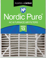 20X25X6 1 PACK NORDIC PURE MERV 13 MPR 2200-2400 FILTER ACTUAL SIZE 19.75 X 24.25 X 6 MADE IN USA