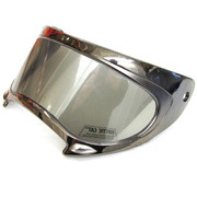 ARCTIC CAT TXI HELMET REPLACEMENT SHIELD - CHROME FRAME WITH SILVER MIRROR LENS