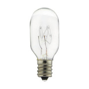 20 WATT T7 INCANDESCENT CLEAR CANDELABRA BASE 130 VOLT