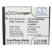 1200MAH4.44WH LI-ION BATTERY