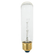 60 WATT T10 INCANDESCENT CLEAR 120 VOLT TEFLON COATED