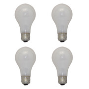 Interlight 60W 277V A19 Frosted Replacement Light Bulb Incandescent