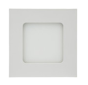 10 WATT LED DIRECT WIRE DOWNLIGHT EDGE-LIT 4 INCH 5000K 120 VOLT DIMMABLE SQUARE REMOTE DRIVER