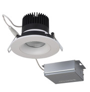 12 WATT LED DIRECT WIRE DOWNLIGHT GIMBALED 3.5 INCH 3000K 120 VOLT DIMMABLE ROUND REMOTE DRIVER WHIT TE