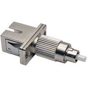 TRIPP LITE FC TO SC 625125 ADAPTER INCLUDES DUST CAPS KEEP THE CONNECTORS CLEAN WHEN NOT IN USE FOR R USE WITH T020-001-PSF SKU 596027