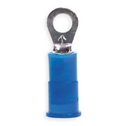 3M NYLON INSULATED RING TERMINAL FOR WIRE SIZES 16-14 GA AND 14 INCH SIZE STUD OR SCREW BRAZED SEAM M 100 PER BOTTLE