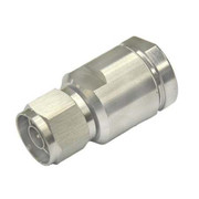 COMMSCOPE N MALE CONNECTOR FOR CNT-600 BRAIDED CABLE CAPTIVATED SILVER INNER CONTACT AND CLAMP TRIME ETAL OUTER CONTACT