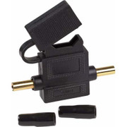 HAINES PRODUCTS CRIMPABLE INLINE FUSE HOLDER WITH COVER ACCEPTS 10-16 GAUGE WIRE RATED AT 30 AMPS