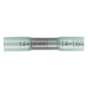 HAINES PRODUCTS 16-14 GA HEAT SHRINK SEAMLESS BUTT CONN ADHESIVE LINED SHRINK INSULATION RESISTS WAT TER SALT & CORROSION BLUE 100 PACK