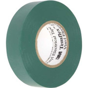 3M TEMFLEX VINYL ELECTRICAL TAPE MADE WITH PVC TAPE WILL WITHSTAND UP TO 80C176F 34 INCH 66' GRE EEN