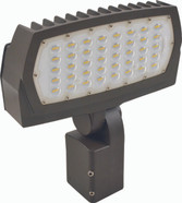 LED LARGE FLOOD 75W 4000 BRONZE 120-277V SLIPFITTER NUCLE MOUNT EQUIVALENT TO 250W MH-WATTS