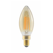 CA10 3.8W 2700 DIMMABLE AMBER FILAMENT E12 PROLED