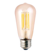 ST19 5.5W AMBER 2200 DIMMABLE FILAMENT E26 PROLED