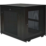 TRIPP LITE 12U SMARTRACK 12U EXTENDED- DEPTH RACK ENCLOSURE CABINET 33 INCH DEPTH INCLUDES CASTERS A AND LEVELING FEET ADJ FRONT AND REAR VERTICAL RACK