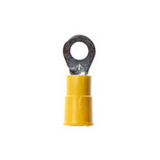 3M VINYL INSULATED RING TERMINAL FOR WIRE SIZES 12-10 GA AND 14 INCH SIZE STUD OR SCREW BUTTED SEAM M 25 PACK