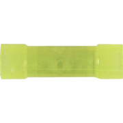 HAINES PRODUCTS NYLON INSULATED BUTT CONNECTOR FOR WIRE SIZES 12-10 GAGE 1000 PER BOX YELLOW