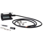 ANDREW COMPACT SUREGROUND PLUS FOR 78 INCH CABLE CONSISTS OF A 45 INCH FACTORY ASSEMBLED GROUND STR RAP WITH A TWO HOLE LUG TINNED COPPER CONTACT STRA