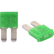 HAINES PRODUCTS MICRO2 FUSE GREEN 10 PACK 30 AMPS 32 VOLT DC