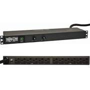 TRIPP LITE SINGLE-PHASE METERED PDU 30A 120B 1U RACKMOUNT 12 NEMA 5-1520R OUTLETS NEMA L5-30P INPUT T PLUG