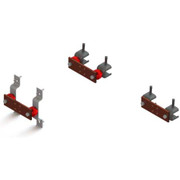 COMMSCOPE UNIVERSAL GROUND BUSS BAR KIT WITH TWO SETS OF HOLES HARDWARE