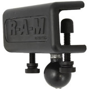 RAM MOUNT RAM 1 INCH X 1 INCH GLARESHIELD CLAMP BASE WITH 1 INCH BALL